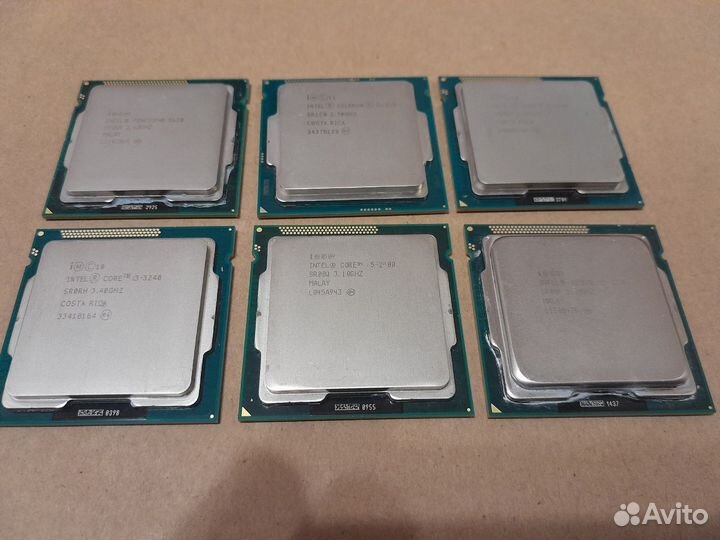 Много процессоров Intel 1155/1150/775 сокет
