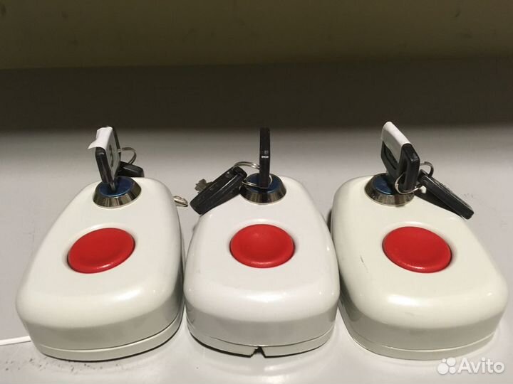 Кнопки охранной сигнализации, б/у