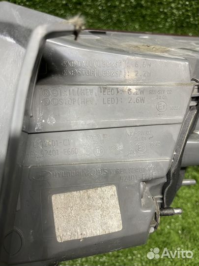 Задний левый фонарь Hyundai Sonata 7 LF 2019