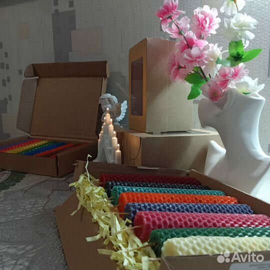 Свечи.Новогодний набор