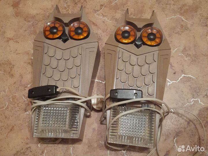 Настенный светильник бра сова