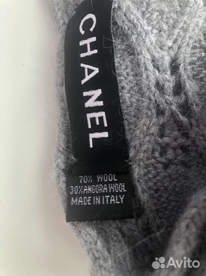 Женский набор шарф и шапка новый безбирки