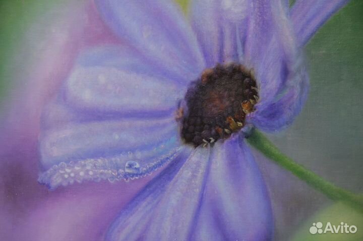 Цветок Современная картина маслом