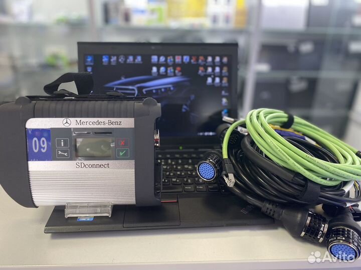 Комплект Mercedes ноутбук sd connect c4xentry 2022