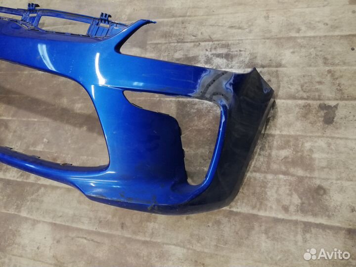 Передний бампер киа рио IV рестайлинг 2017 - 2020