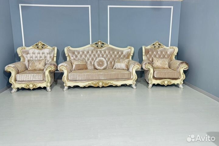 Мягкая тройка « Фараон» / Мягкая Мебель / Диван 3