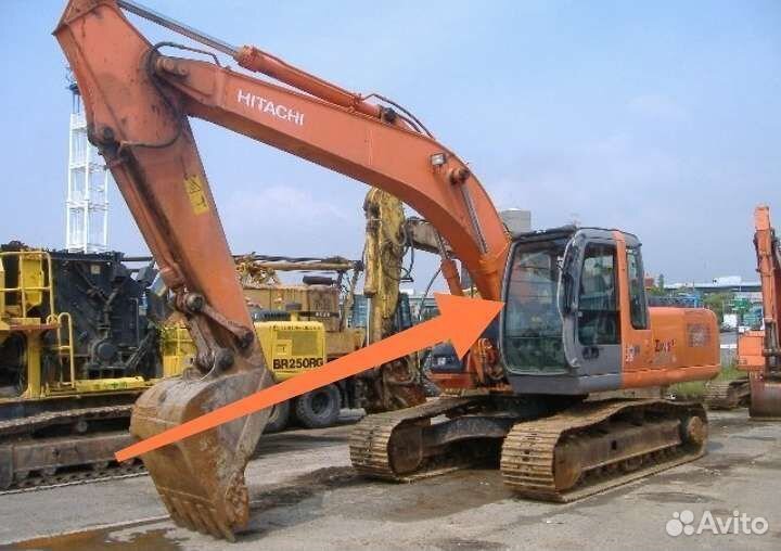 Hitachi zx 180,240,350,470 стекло лобовое