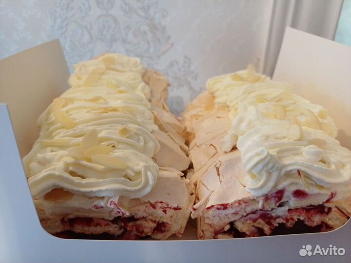 Меренговый рулет