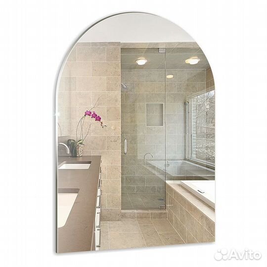 Зеркало mixline арка 390*580 б/полки