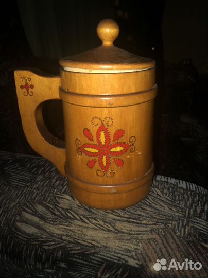 Деревянная кружка СССР