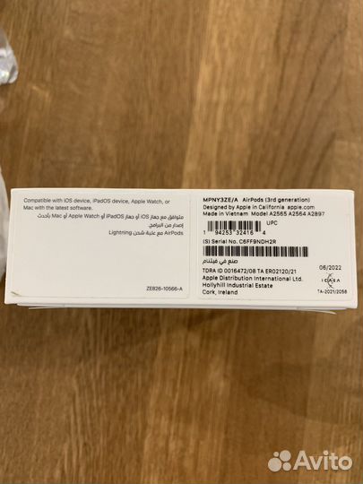 Наушники apple airpods 3 оригинальные