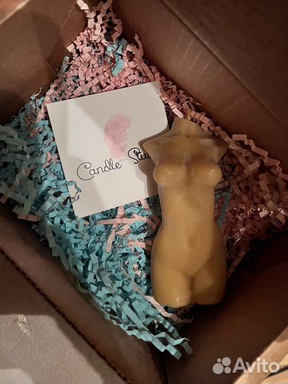 Свеча фигура женская и мужская