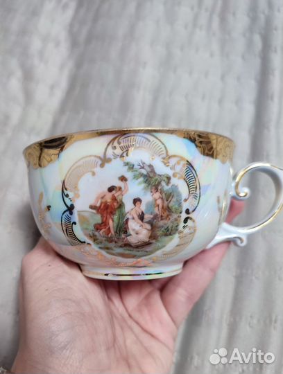 Чашка и блюдце от немецкого сервиза Мадонны