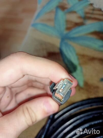 Сетевой кабель GCR Prof F/FTP 28AWG cat.7 RJ45