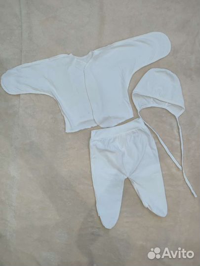 Комплект на выписку тёплый