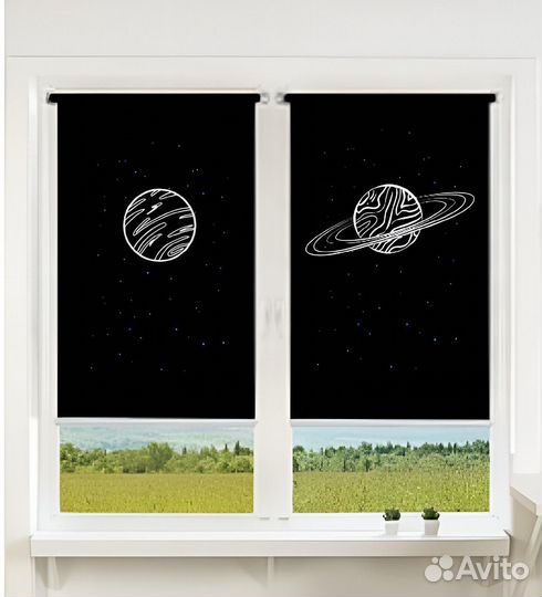 Шторы рулонные с вашим изображением