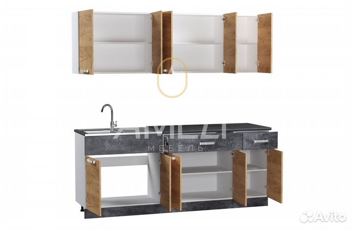 Модульный кухонный гарнитур