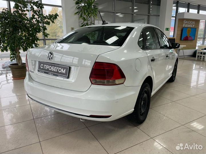 Volkswagen Polo 1.6 МТ, 2018, 155 802 км