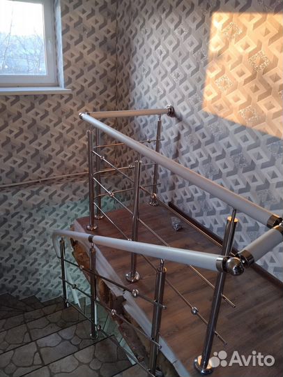 Перила из нержавеющей стали монтаж