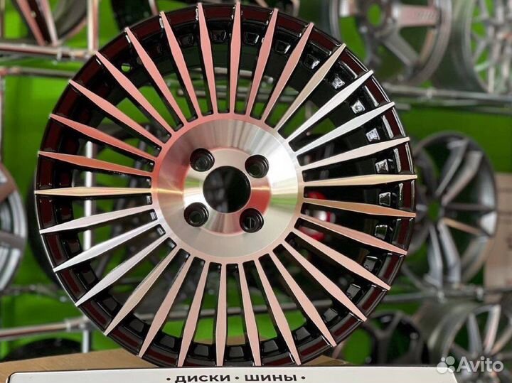 Новые литые диски 016 R17 4/100 bmf