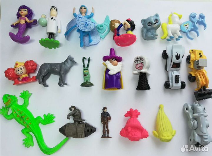 Игрушки из киндер сюрприза и не только