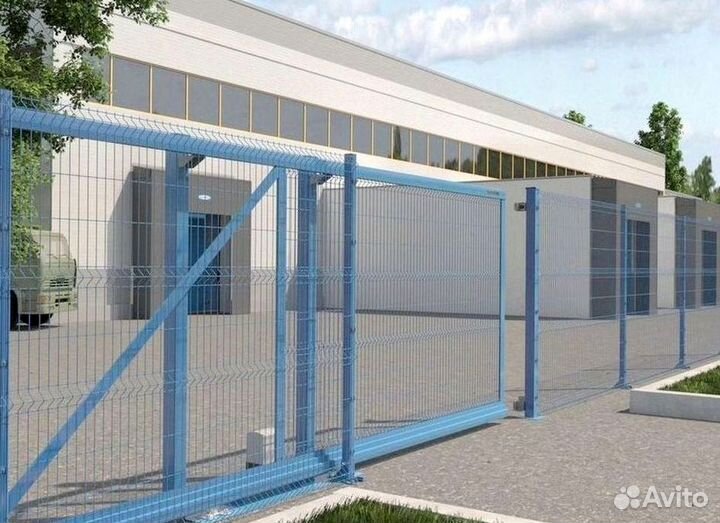 Забор из 3D сетки от производителя