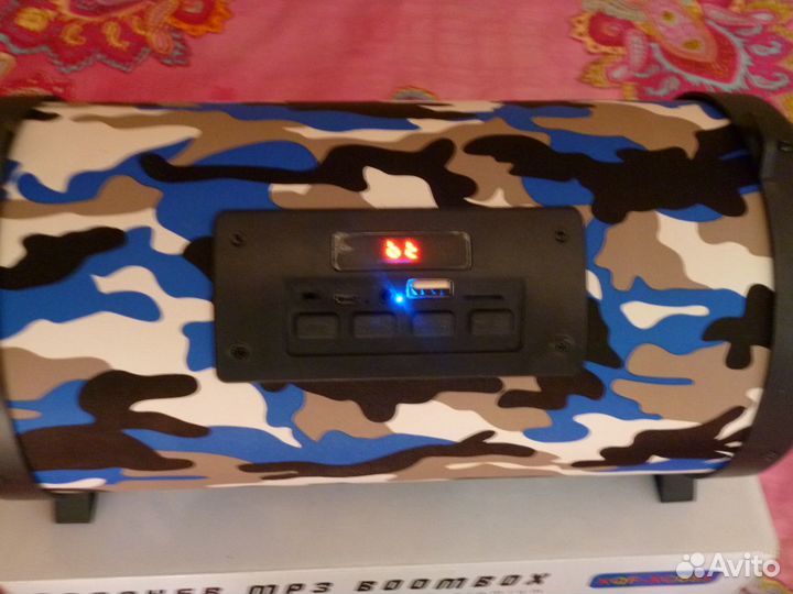 Колонка MP3 boombox aux usb