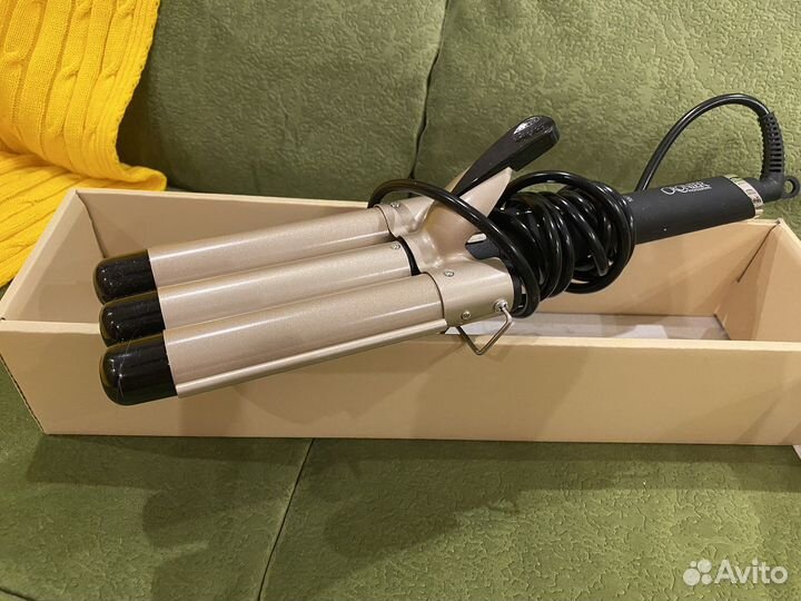 Тройная плойка щипцы для волос