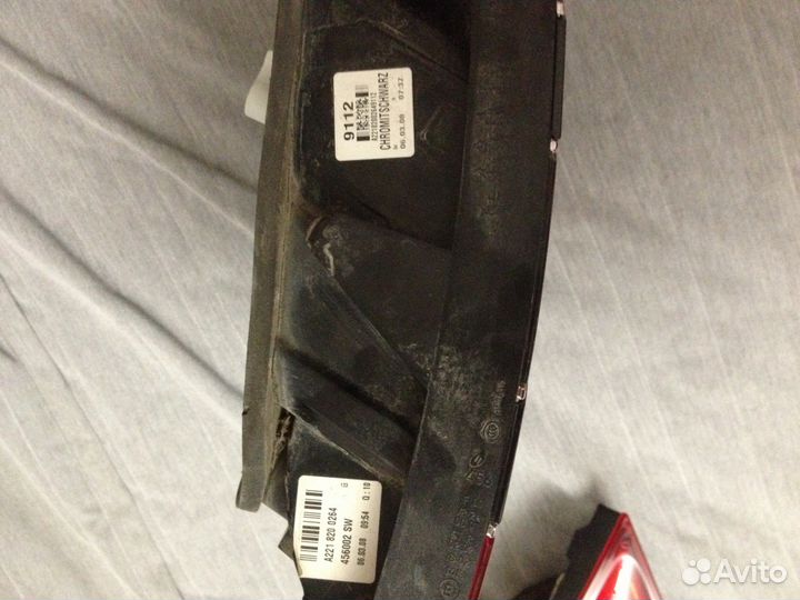 Задние фары, оптика - фонари на Mersedes S 221