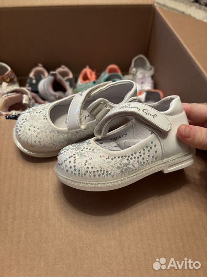 Туфли для девочки 21 новые