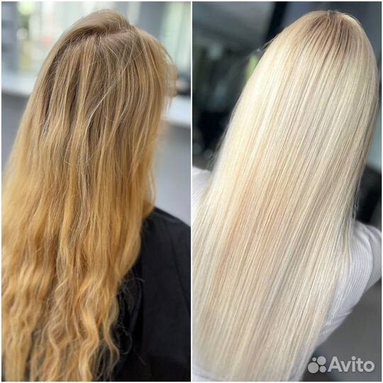 Сложное окрашивание волос