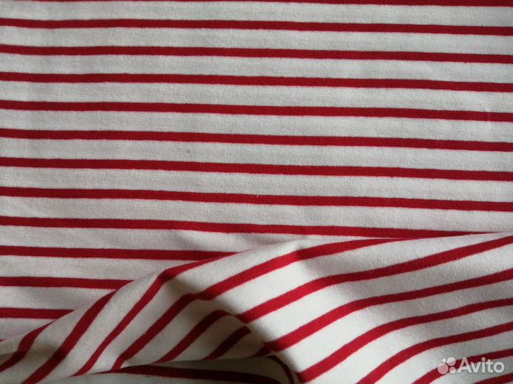 Ткань кулирка Полоска