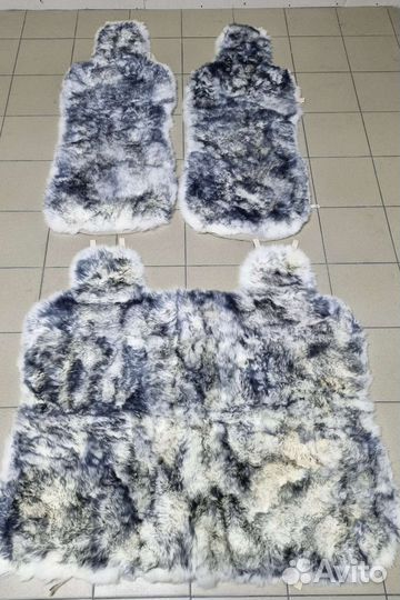 Натуральный мех на весь салон авто