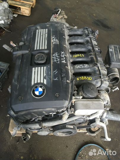 Двигатель E60 BMW N52b30AE