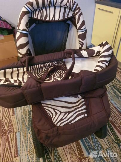 Детские коляски 2 в 1 на больших колесах