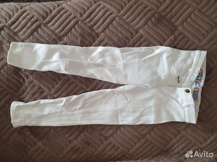 Бриджи для верховой езды детские 6-8 лет