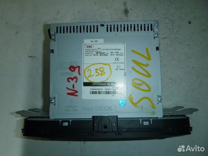 Магнитола KIA soul 2014