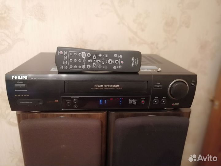 Philips VR 700 HI-FI stereo 6 head video recorder