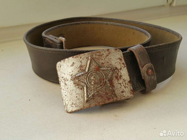 Красная армия ремень пряжка СССР коллекция