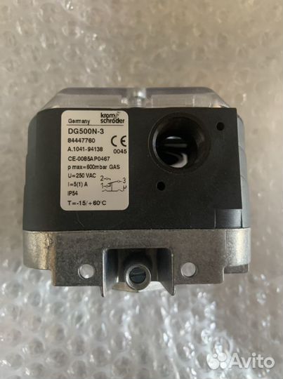 Реле давления kromschroder DG500N-3, Dungs GW500A5