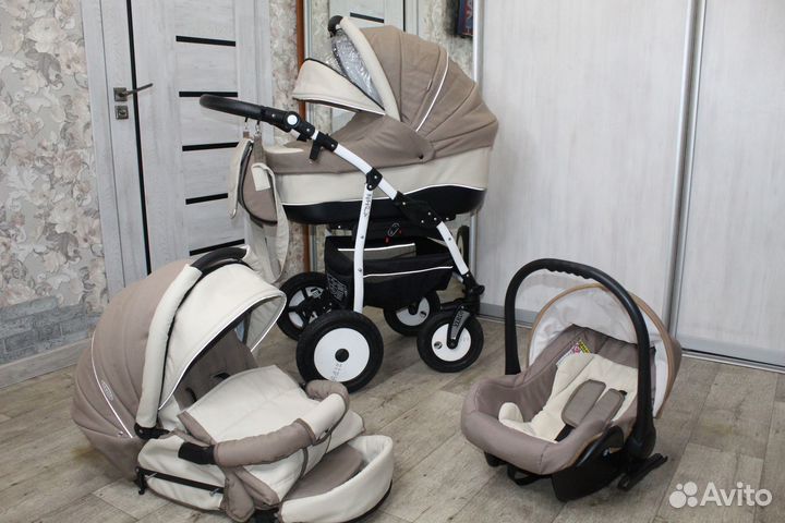 Verdi Zippy Ecco 3 в 1(Эко кожа+текстиль)