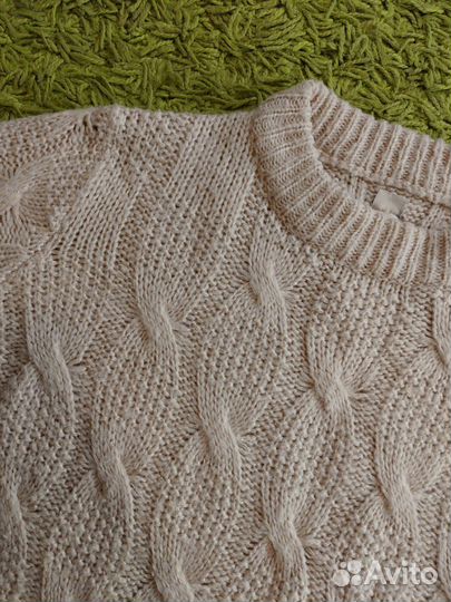 Джемпер женский бежевый Pull & Bear размер S