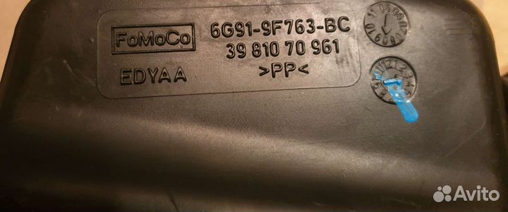 Резонатор воздушного фильтра ford mondeo 4 rest