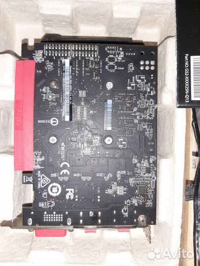 Видеокарта MSI RX 560 ITX 4Gb OC