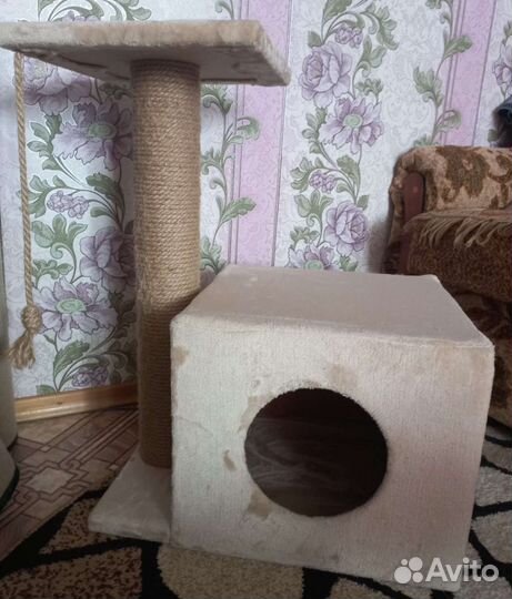Когтеточка с домиком