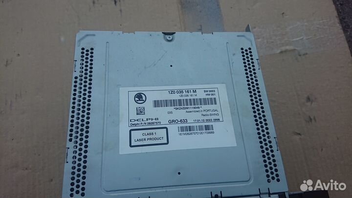 Магнитола skoda