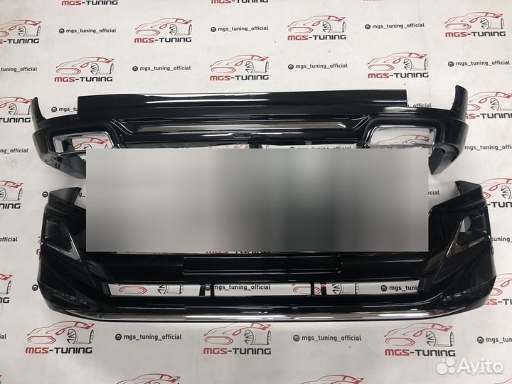 Обвес Modellista для Toyota Prado-150 черный