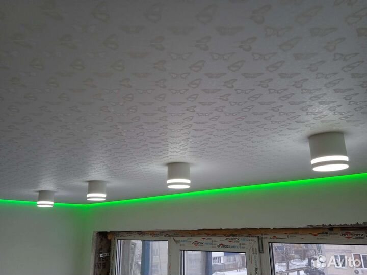 Натяжные потолки