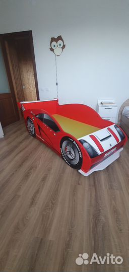 Детская кровать машина бу
