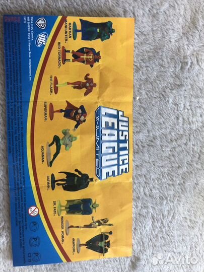 Фигурки из яиц DC Justice league